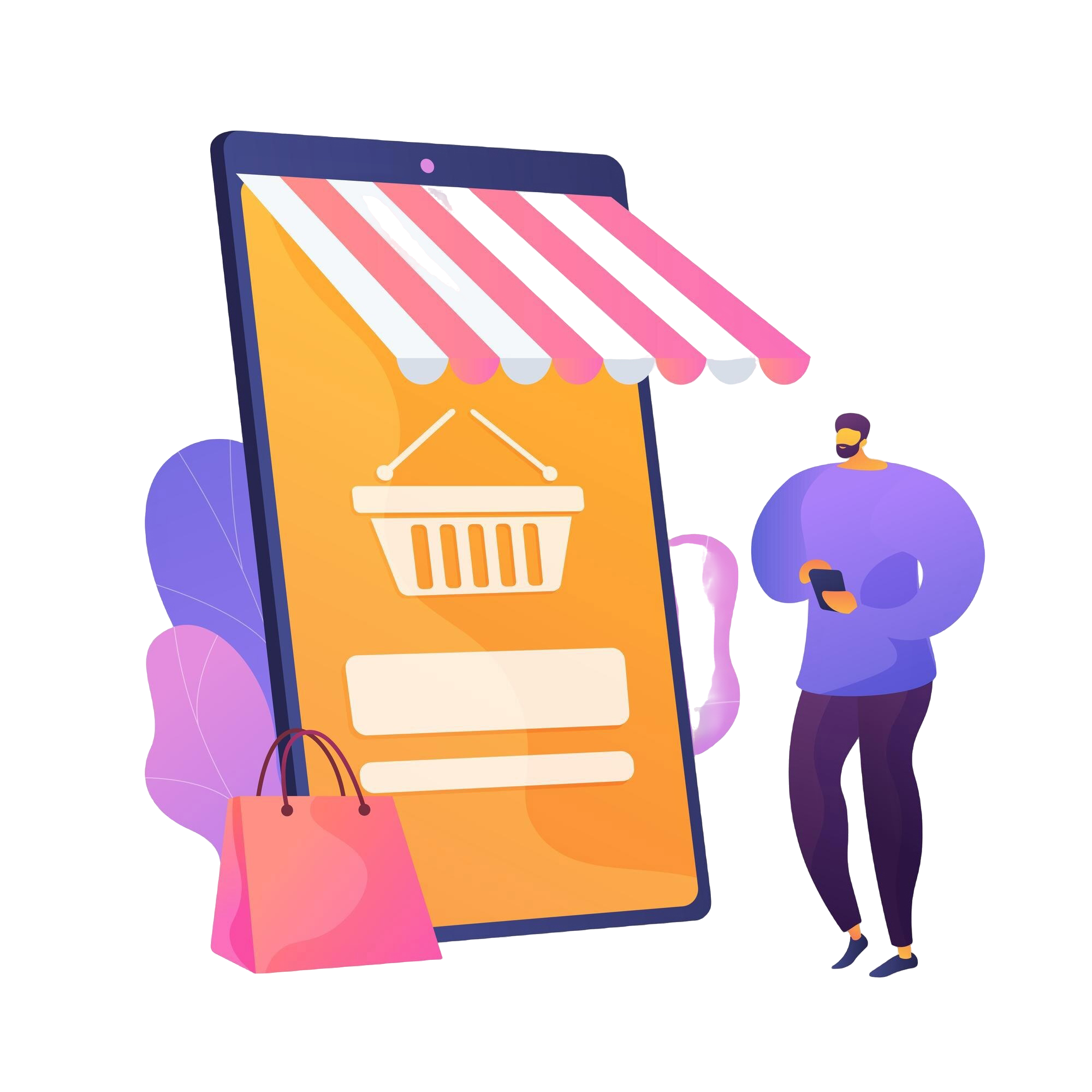 shopping illustration